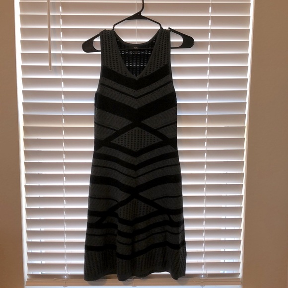 Like NEW S Mossimo Black & Gray Dress - Picture 5 of 5